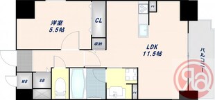 サンセール上本町の物件間取画像